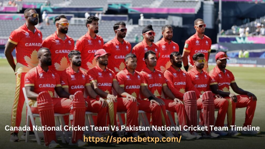 Canada National Cricket Team Vs Pakistan National Cricket Team Timeline