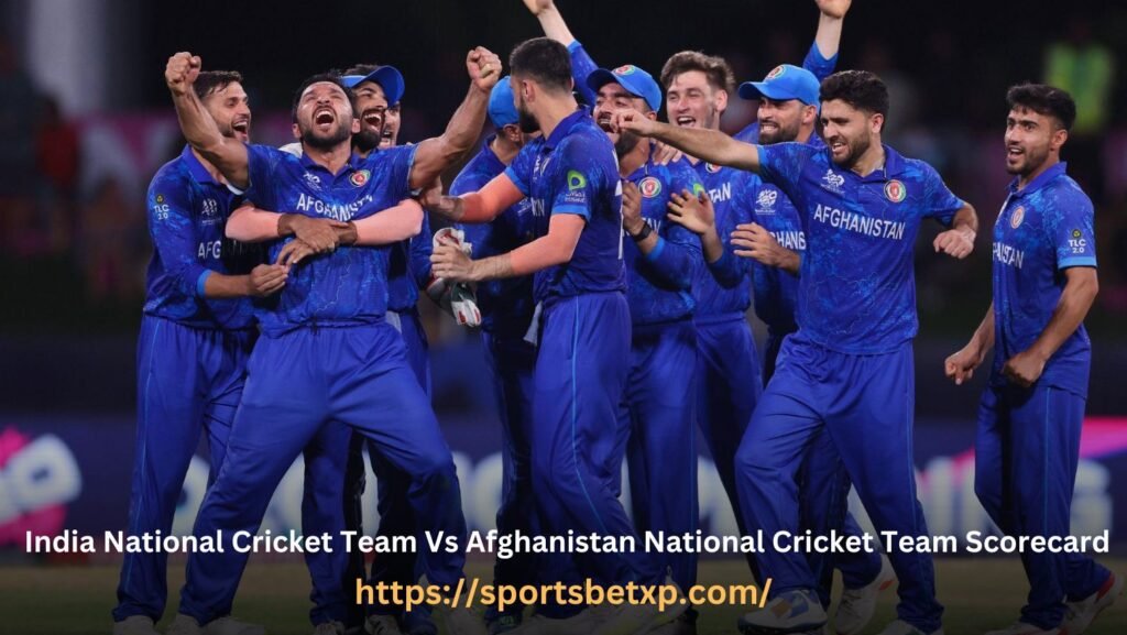 India National Cricket Team Vs Afghanistan National Cricket Team Scorecard