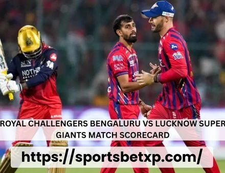 Royal Challengers Bengaluru vs Lucknow Super Giants Match Scorecard